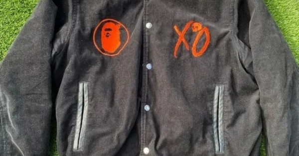 Bape Xo The Weeknd Varsity Jacket